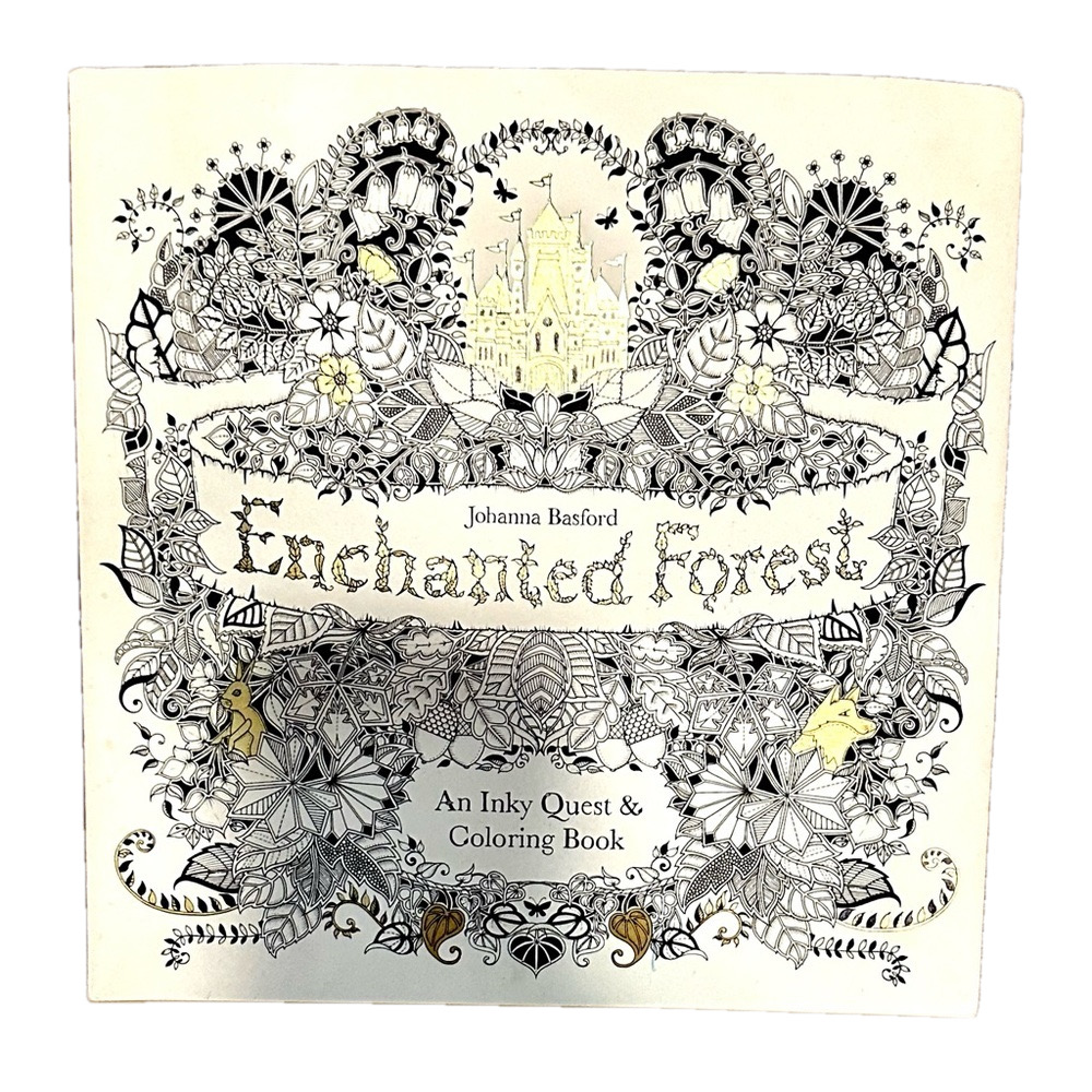 Enchanted Forest An Inky‎ Quest Coloring Art Book